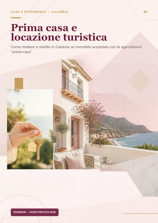 Prima casa e locazione turistica in Calabria: guida 2026