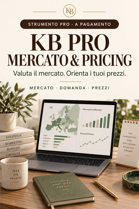 KB PRO – Analisi Mercato & Pricing